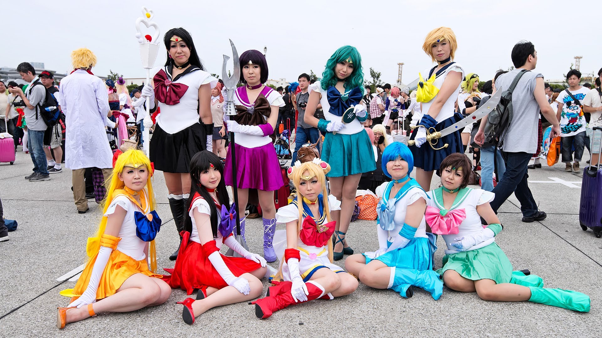 Summer ComiKet 2015 Cosplayers.